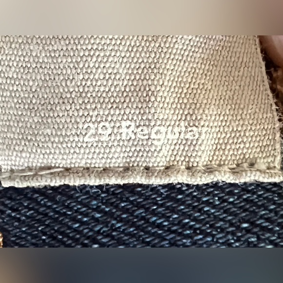 29 (6-8)👖Like New Everlane High Rise Slim Straight Cigarette Ankle Blue Jean 29 - Picture 13 of 17